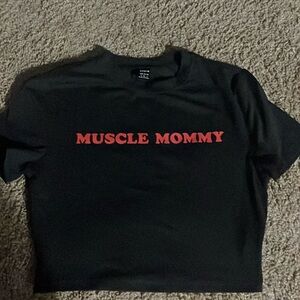 SHEIN Black crop top